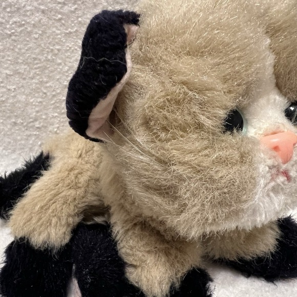 1993 Tyco Kitty Kitty Kittens Kitten VTG Black Tan Plush Siamese Coloring Purrs - Picture 3 of 16